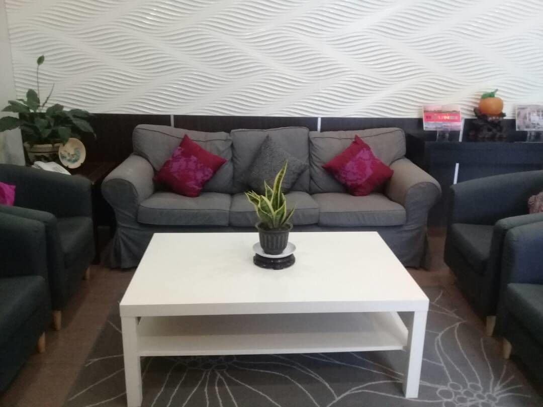 standard twin room | living area