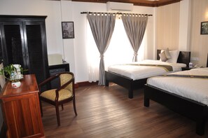 Deluxe Twin Room | Free minibar items, individually decorated, desk, iron/ironing board - The Carma Boutique Hotel & Spa (Siem Reap)