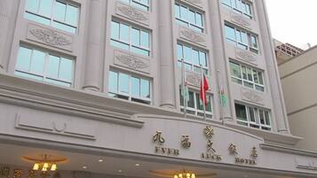 Façade de l’hébergement