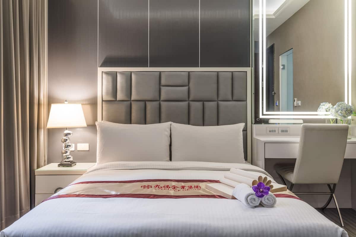 Deluxe Room, 1 Double Bed (room is subject to availability) | Down duvets, blackout curtains, free WiFi, bed sheets