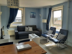 Standard-Apartment, 1 Schlafzimmer (for 3) | Individuell dekoriert, schallisolierte Zimmer, Bügeleisen/Bügelbrett