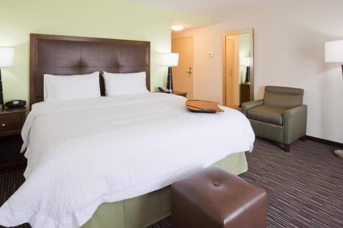 In-room safe, desk, laptop workspace, blackout curtains