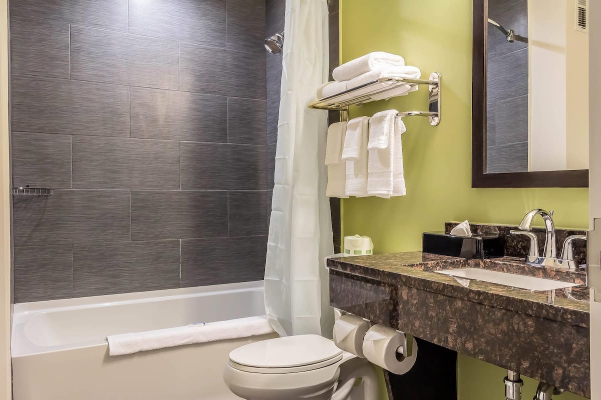 In-room safe, desk, iron/ironing board, rollaway beds