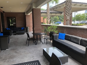 Patio, balcany or terrace at DoubleTree by Hilton Charleston Mount Pleasant