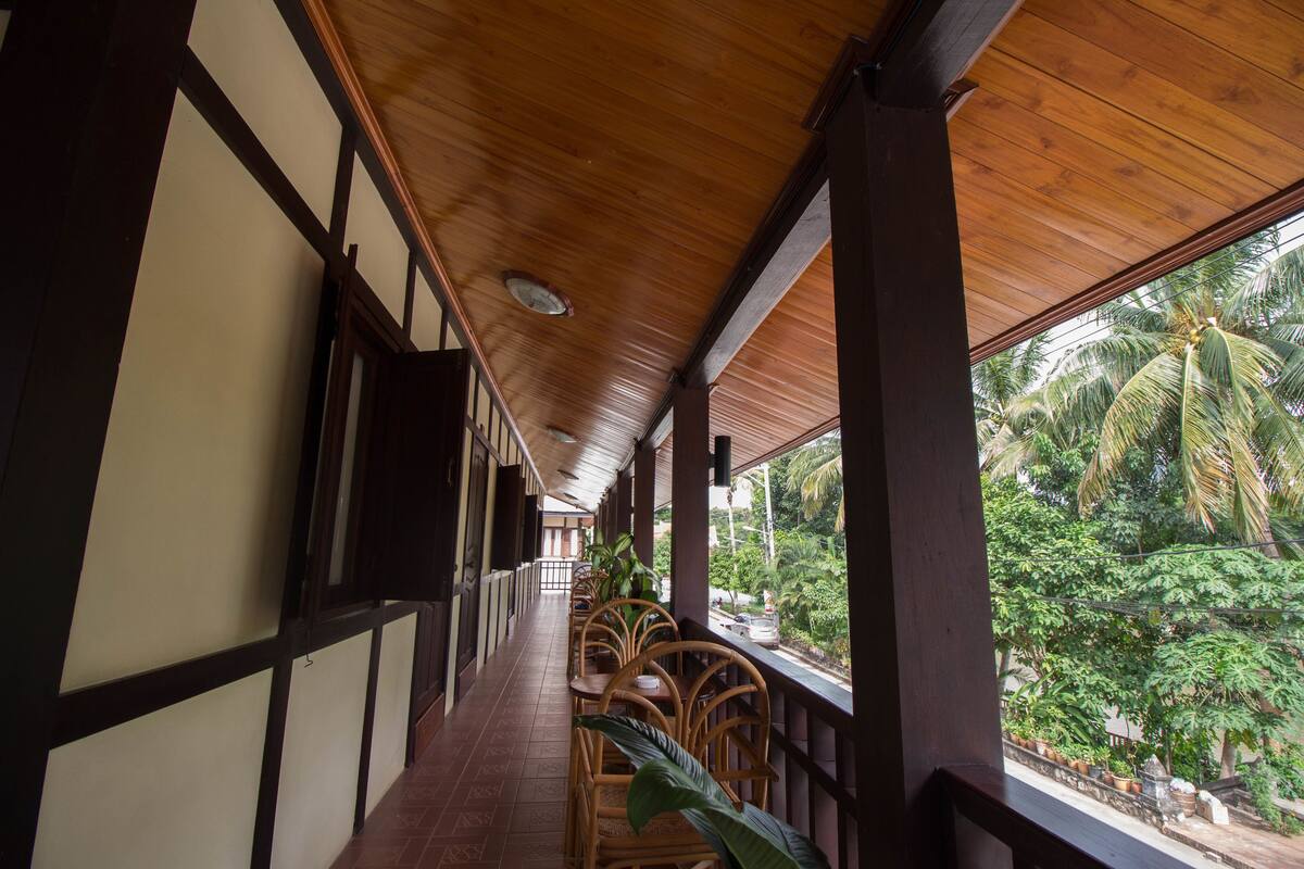 Deluxe Twin with balcony river view  | Wi-fi percuma 