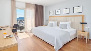 Minibar, in-room safe, desk, blackout curtains