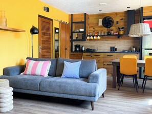 One-bedroom Garden Bungalow | Oppholdsområde