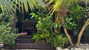 One-bedroom Apartment Flamingo View | Terrasse/patio