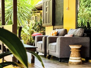 One-bedroom Garden Bungalow | Terrasse/patio