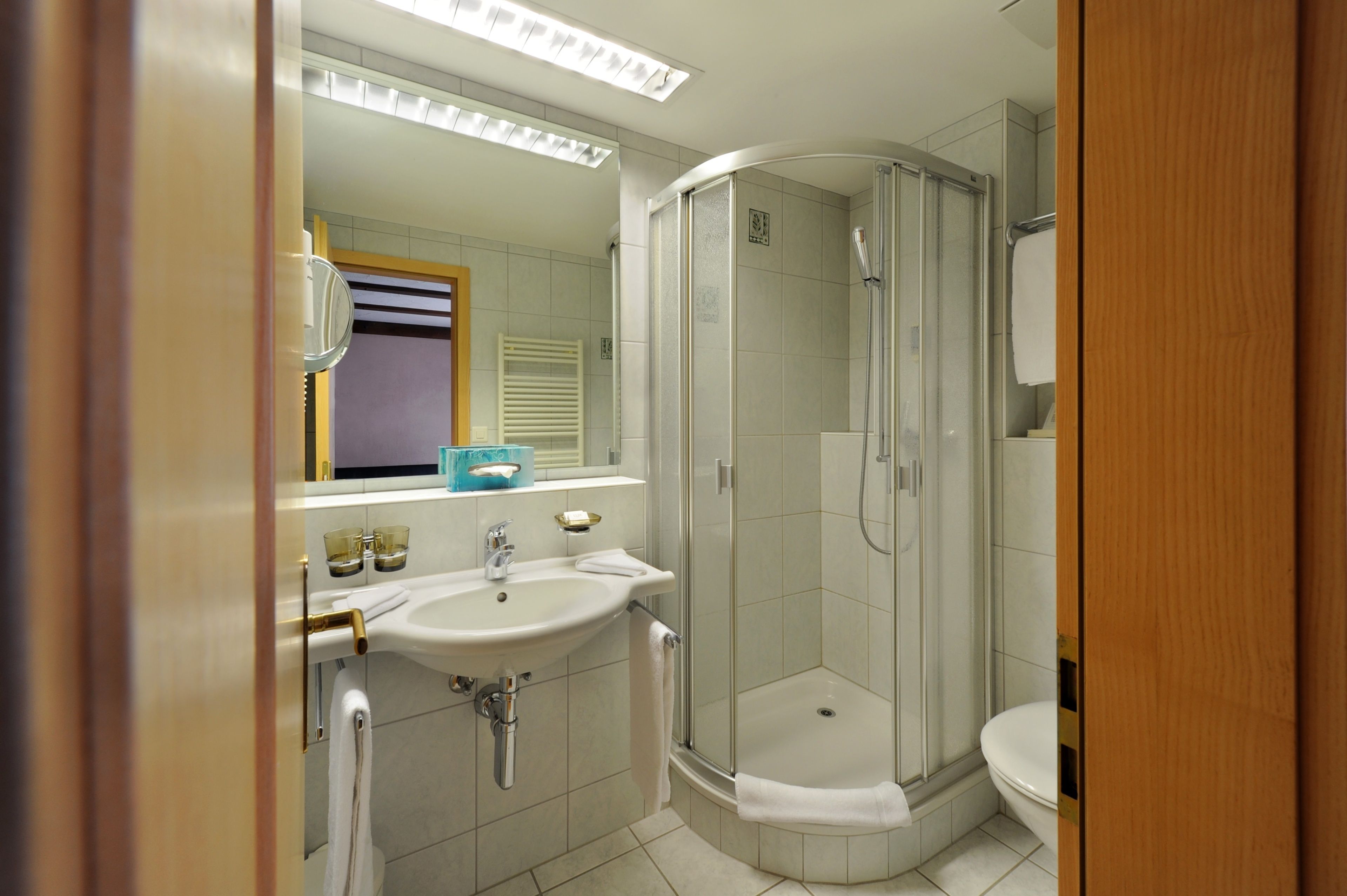 superior double room, mountain view | bathroom | free toiletries, hair dryer, towels