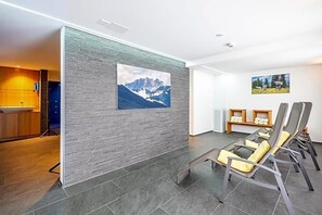 Blick von der Unterkunft