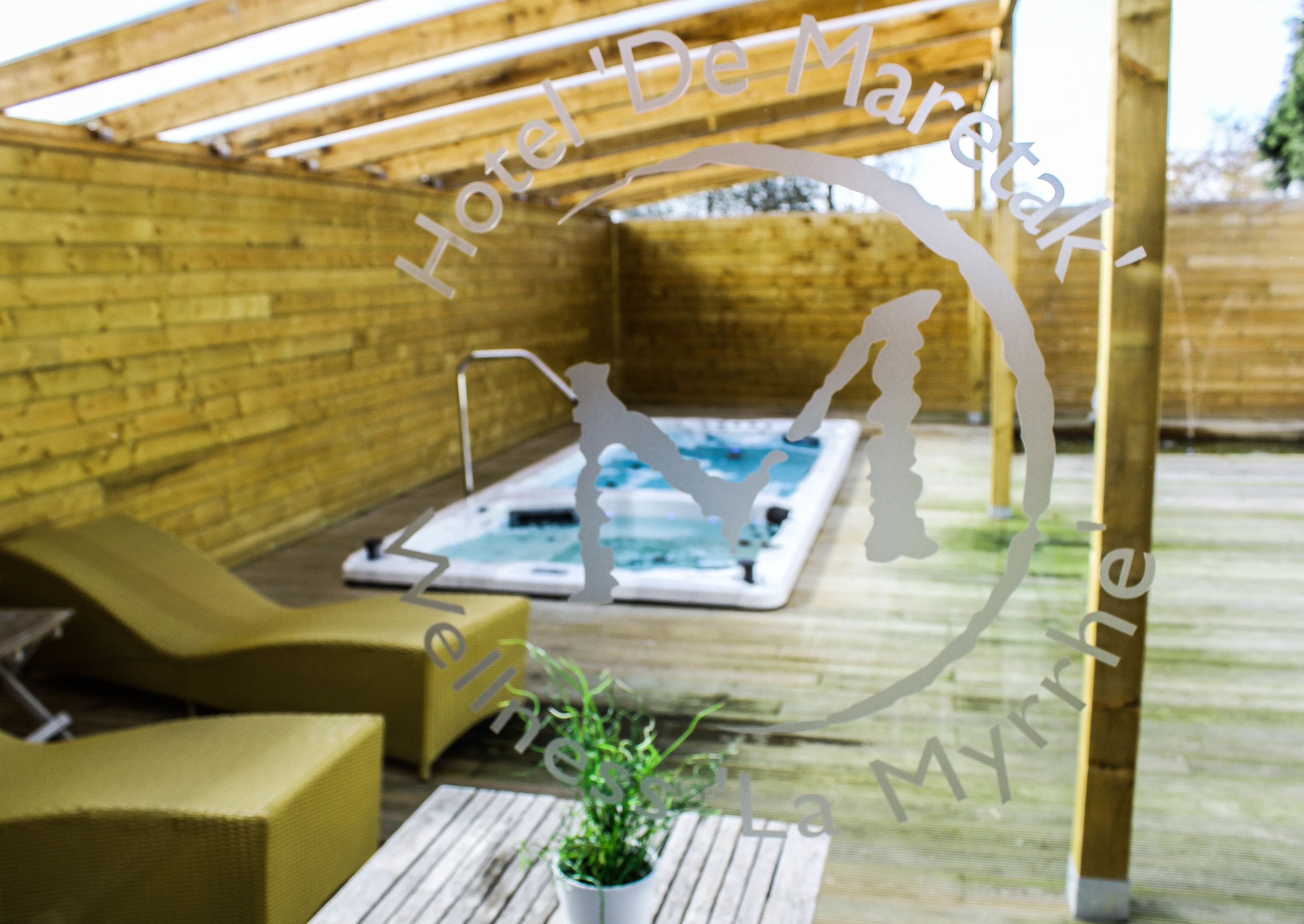 Sauna, body treatments, hot stone massages, deep-tissue massages