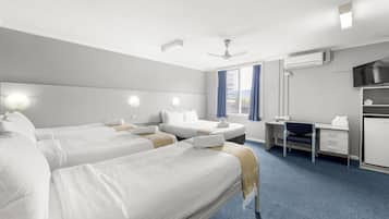 Family Room, Multiple Beds | Desk, free WiFi, bed sheets