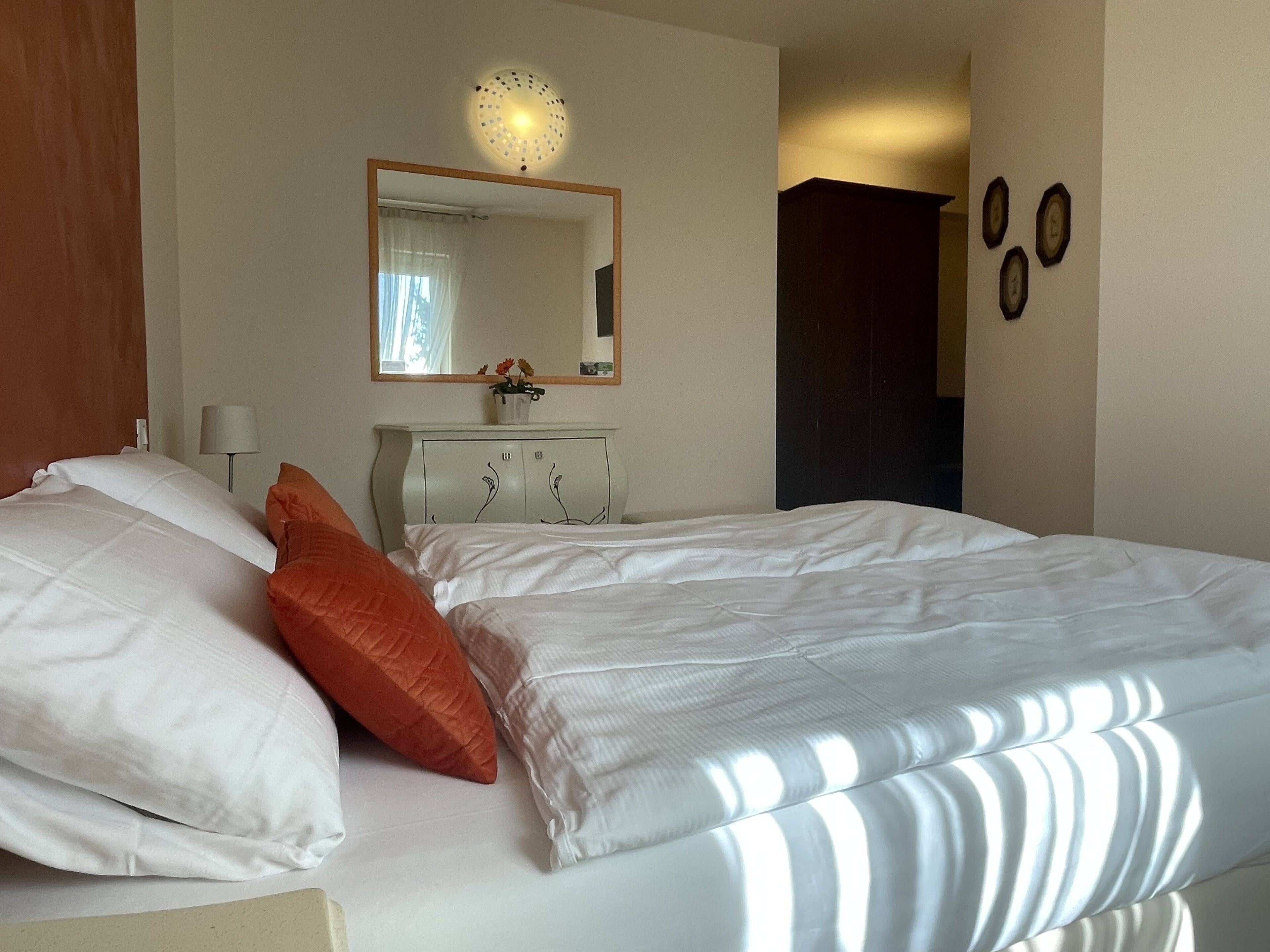 Desk, rollaway beds, free WiFi, bed sheets
