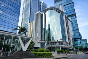 Façade de l’hébergement 