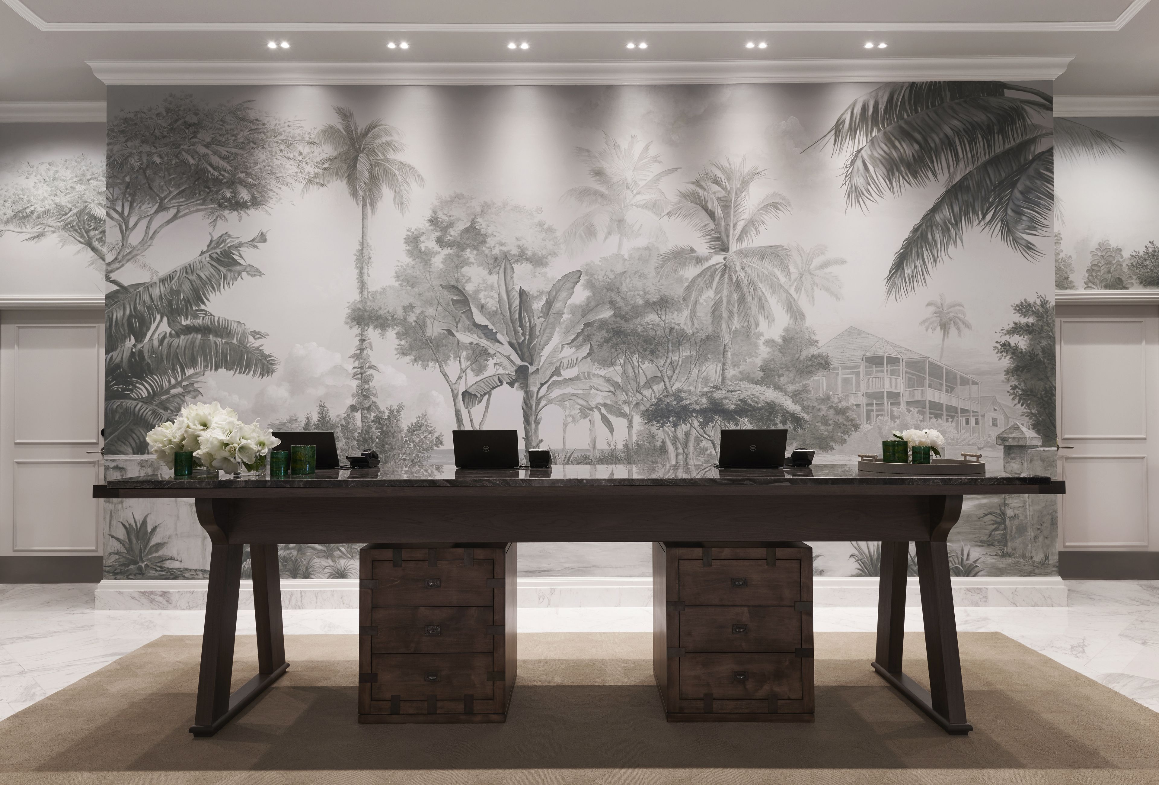 check-in/check-out kiosk