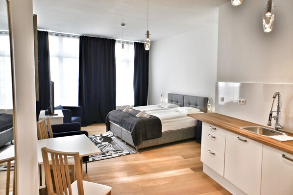 Estudio | Área de sala de estar | Televisión LCD 