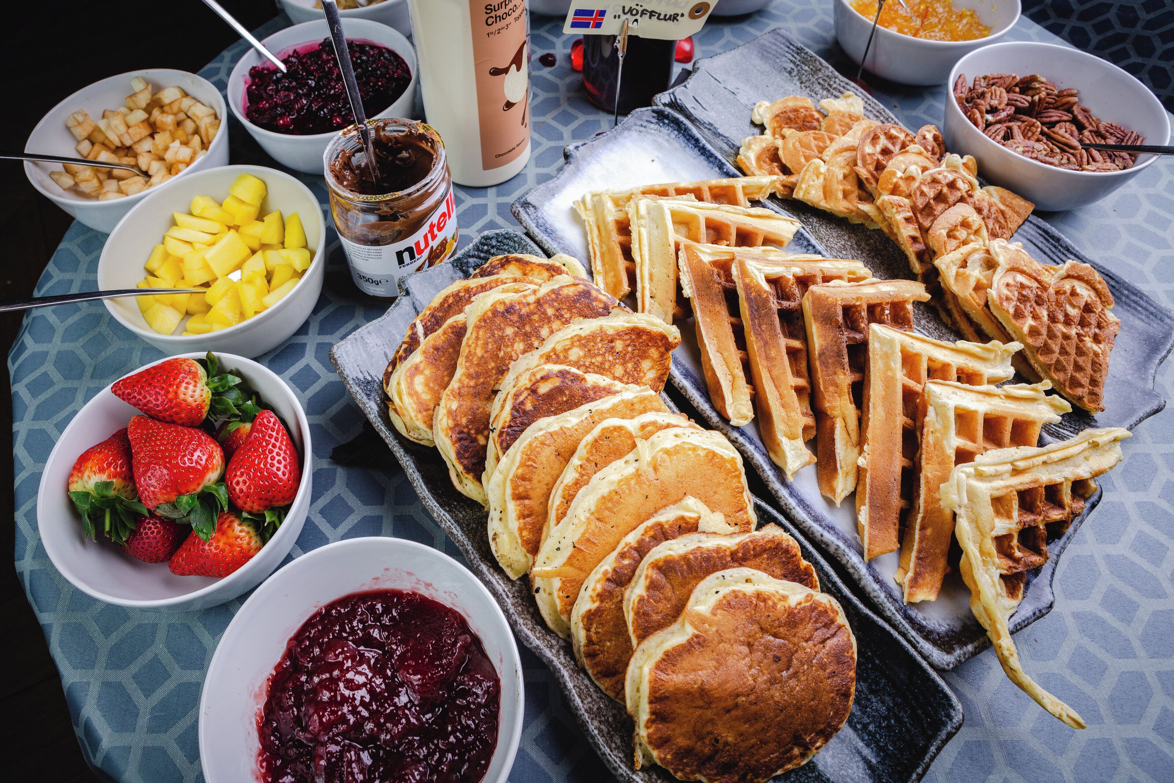Daily buffet breakfast (EUR 38 per person)