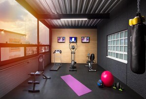 Fitness facility - Hotel MX congreso CDMX, Trademark Collection by Wyndham (Mexico City)
