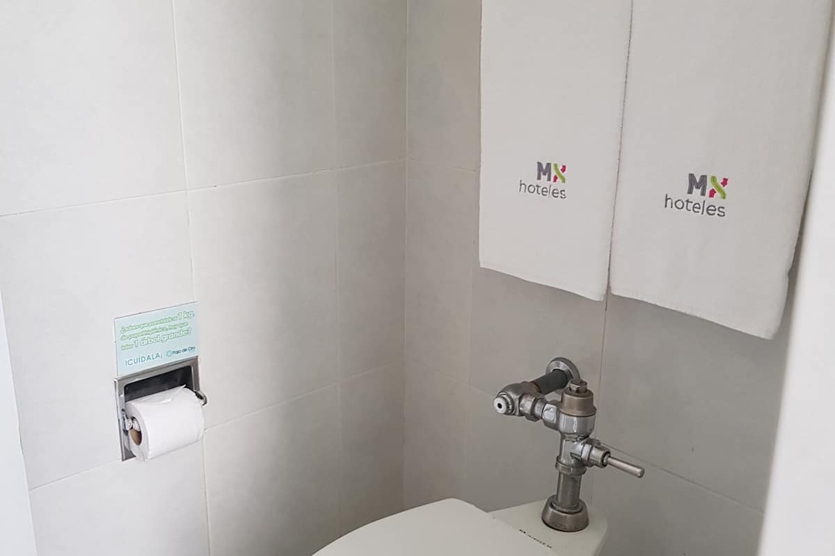 double room | bathroom | shower, free toiletries, hair dryer, towels