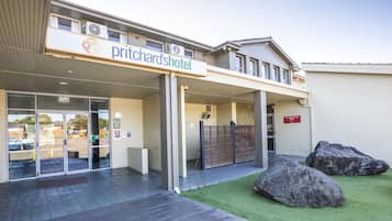 Fachada da propriedade