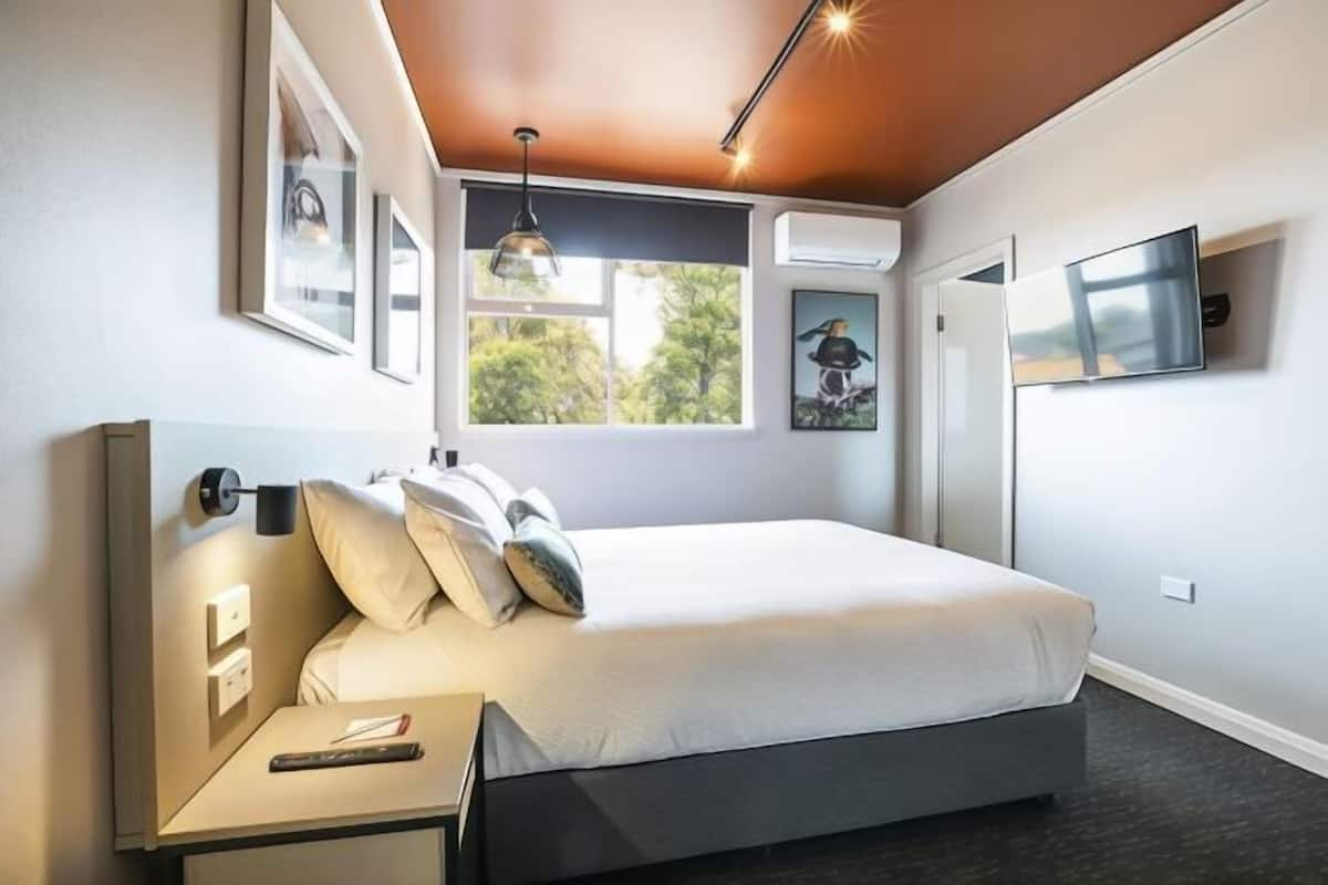 Een minibar, een bureau, een strijkplank/strijkijzer, gratis wifi