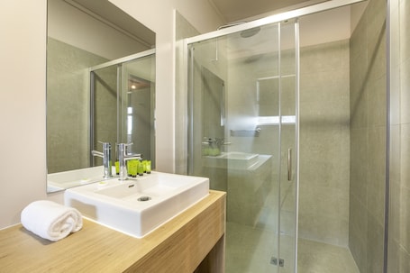 Shower, rainfall showerhead, free toiletries, hair dryer. Nightcap at Fairfield