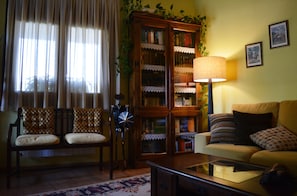 Sitteområde i lobbyen