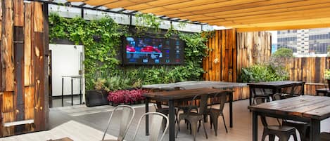 Rooftop terrace