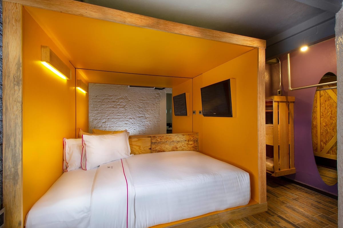 Standard Room, 2 Queen Beds, Non Smoking | In-room safe, desk, iron/ironing board, free WiFi