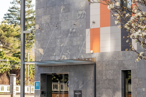 Voorkant van accommodatie