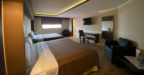 Habitación doble Deluxe | Wifi gratis y ropa de cama 