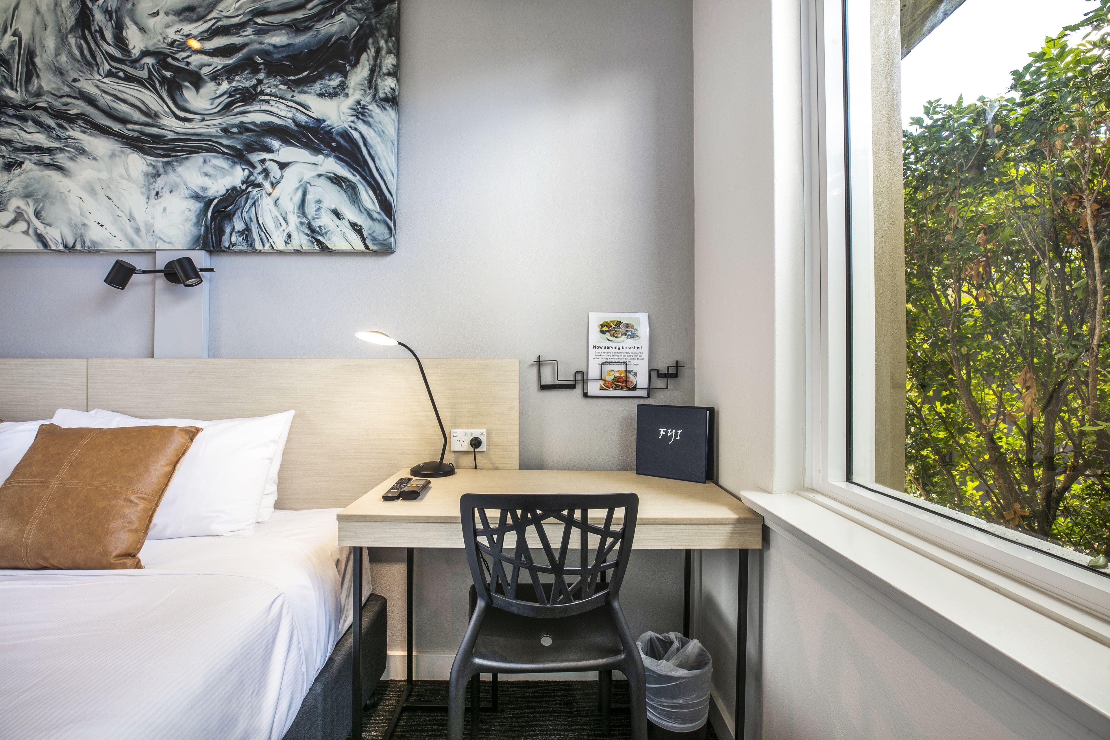 desk, iron/ironing board, free wifi, bed sheets