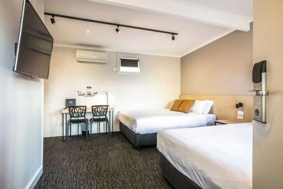 Desk, iron/ironing board, free WiFi, bed sheets