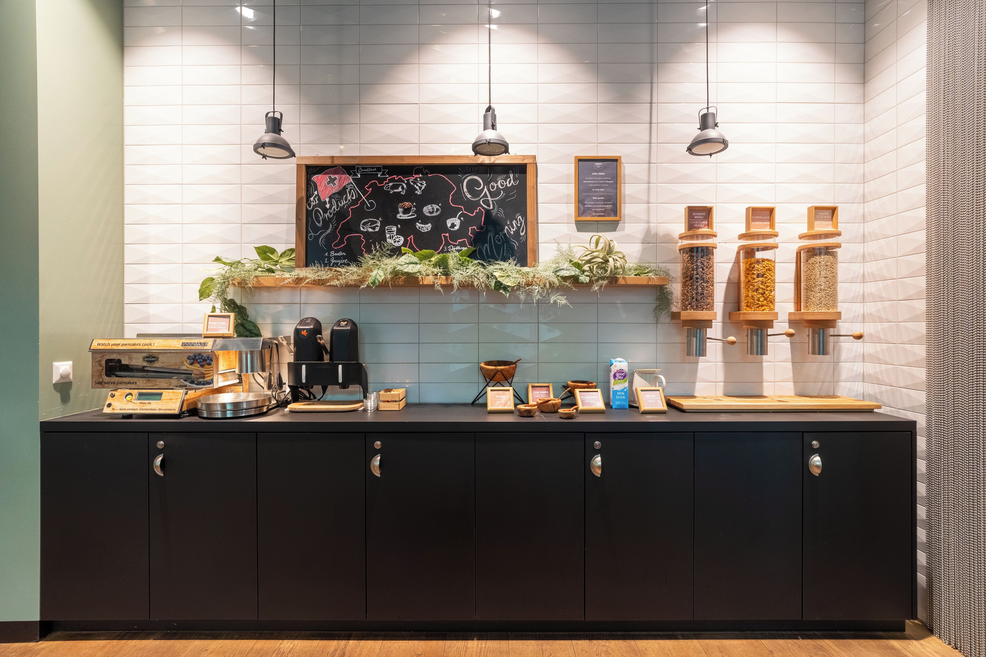 Petit déjeuner buffet