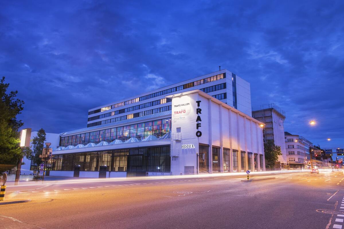 front of property – evening/night