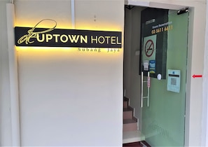 Façade de l’hébergement 