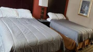 Desk, iron/ironing board, free WiFi, bed sheets