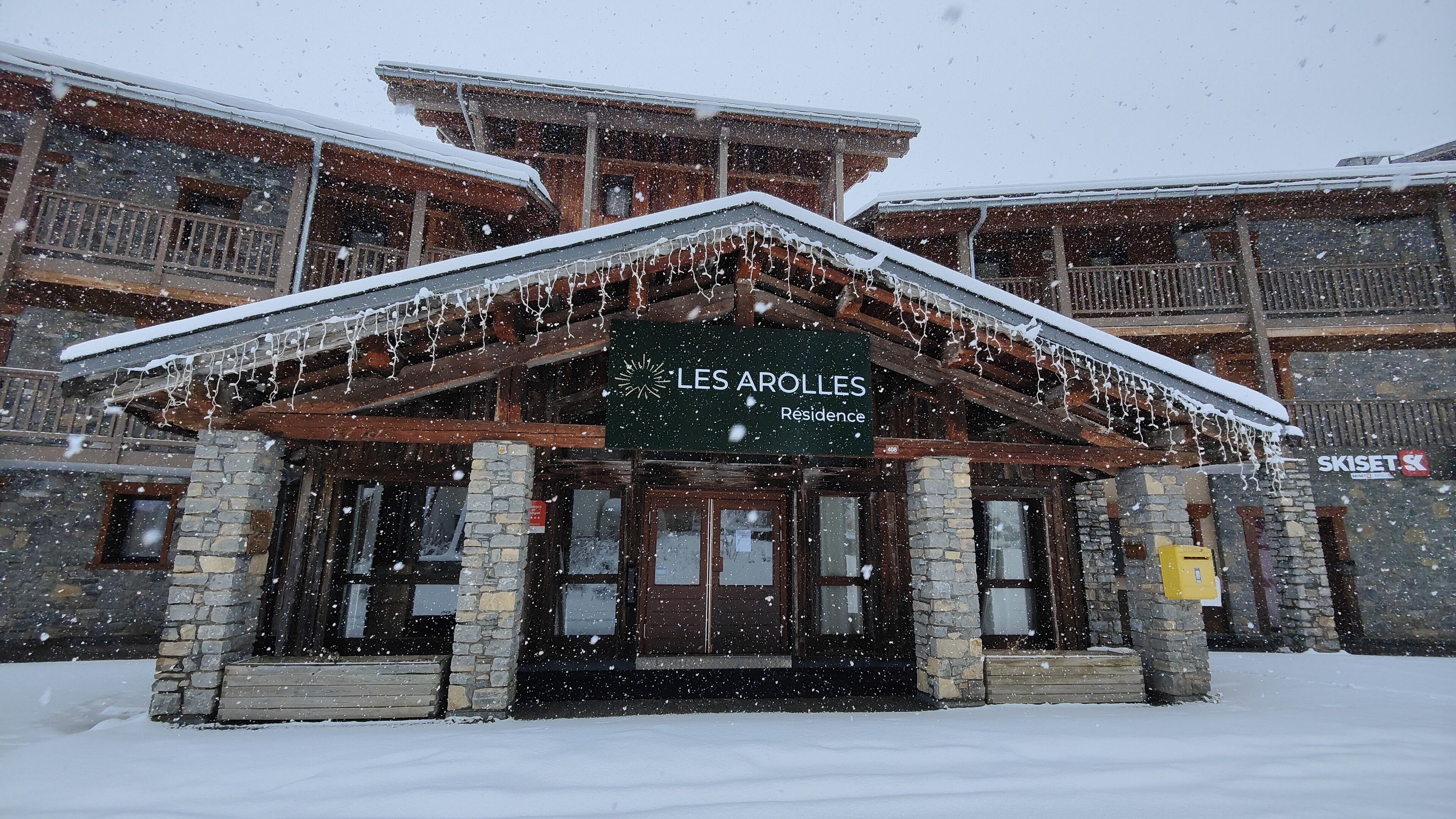 Entrée de l’hébergement