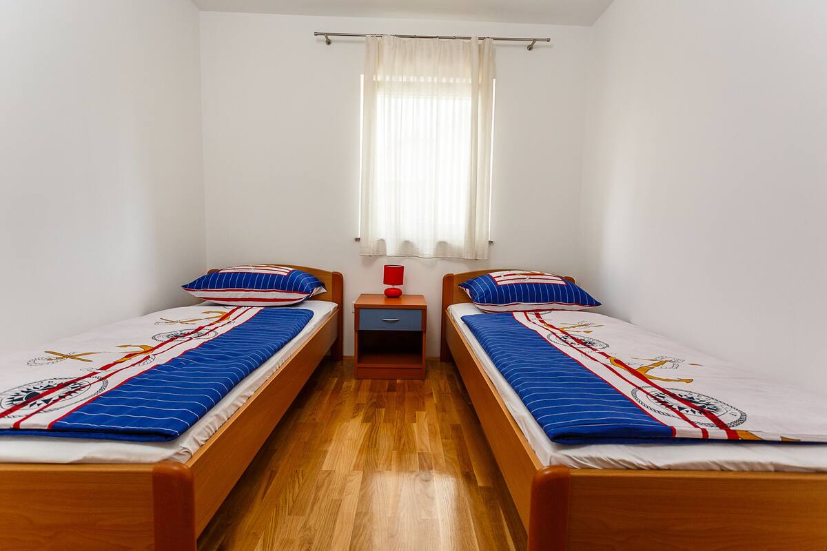 Superior Apartment, 2 Bedrooms, Balcony, Sea View | 1 bedroom, blackout curtains, rollaway beds, free WiFi