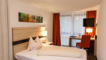 Allergikerbettwaren, Zimmersafe, Schreibtisch, kostenloses WLAN