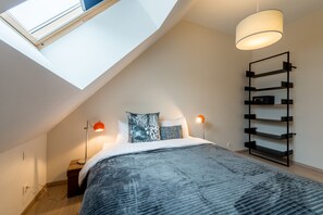 Luxe beddengoed, een strijkplank/strijkijzer, gratis wifi, beddengoed