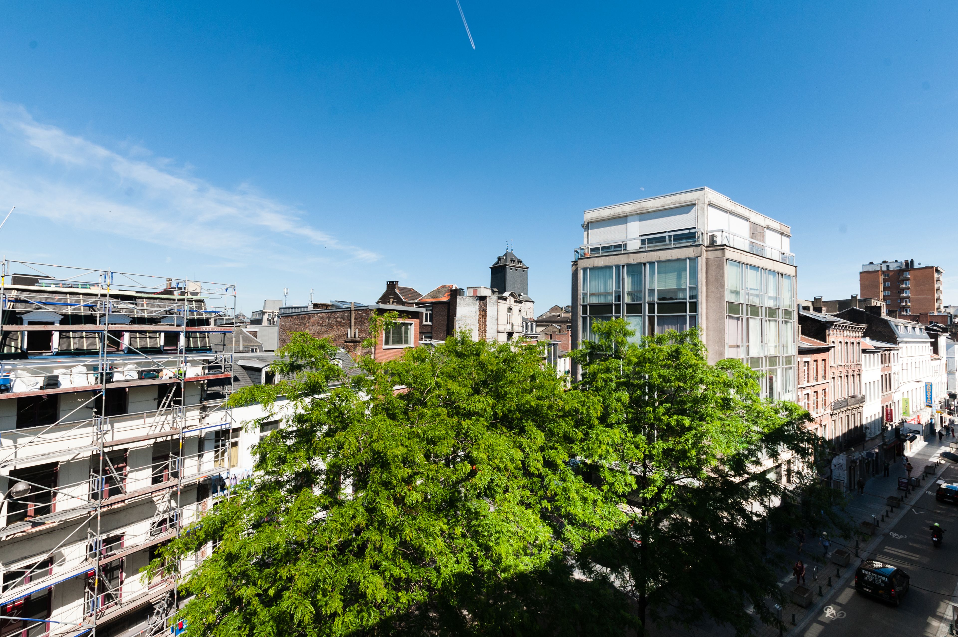 Uitzicht vanuit de kamer