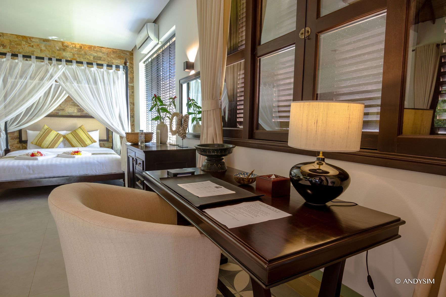 1 غرفة نوم وأغطية فراش متميزة وأسرّة سليكت كومفورت وميني بار