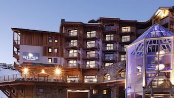 Façana frontal de l'allotjament