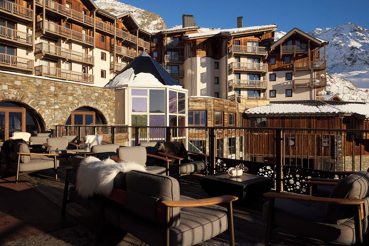 Façade de l’hébergement