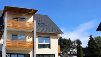 Fassade der Unterkunft