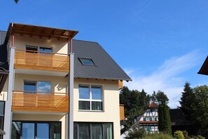 Fassade der Unterkunft