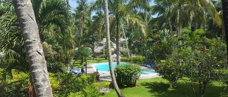 Vue depuis l’hébergement