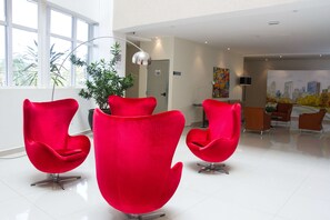 Zona de estar del vestíbulo